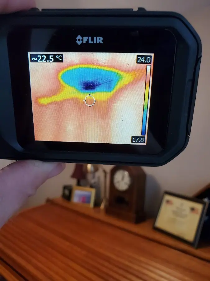 Thermal imaging inspection for water damage in Bargersville